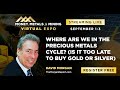 David Morgan | Is It Too Late to Buy Gold or Silver? Where Are We in the Precious Metals Cycle?