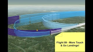 Flight 09 - More Touch & Go Landings!  Cessna 172N Skyhawk.