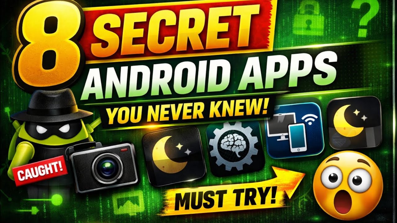 8 Secret Android Apps You Didn’t Know Existed - YouTube
