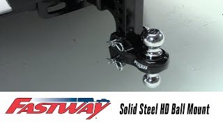 In the Garage with Performance Corner®: Fastway FLASH™ Solid Steel HD Ball Mount