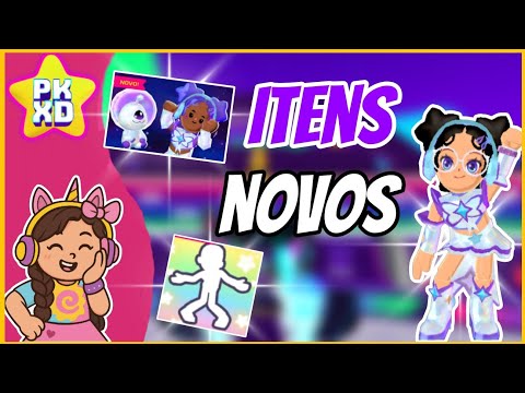 🤩 MOSTRANDO ITENS NOVOS NO PK XD #pkxd #pkxdgameplay