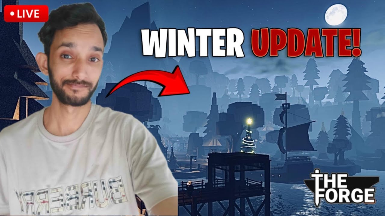 WINTER UPDATE IN THE FORGE! ROBLOX😛   🥰 😊 😛   🥰 😊 😛😁 | 