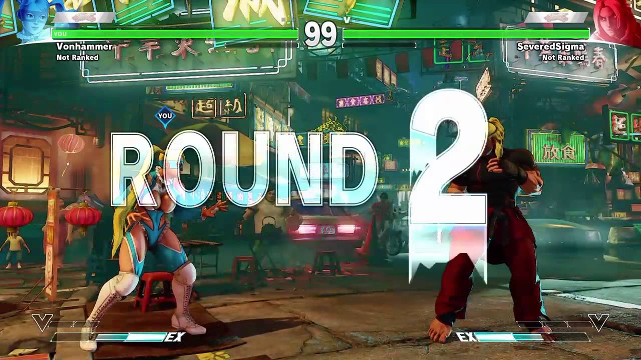 SFV Beta R. Mika Vs Ken