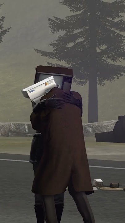 What if brown cameraman hugged tv woman in episode 54 #shorts  #animation  #dafugboom #skibiditoilet