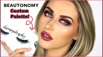 I DESIGNED MY OWN PALETTE! [BEAUTONOMY CUSTOM PALETTE REVIEW] | shivonmakeupbiz