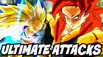 Dragon Ball Z: Infinite World HD All Ultimate Attacks [Real 2K/1440p 60Fps]