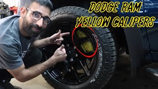 Dodge Ram  How To Paint Calipers