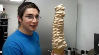 World's BIGGEST soft serve cone!! pt 2 screenshot 2