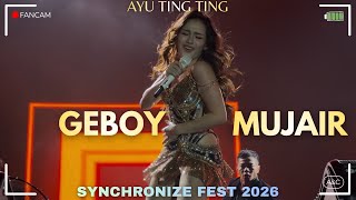 Download lagu Geboy Mujair - Konser Ayu Ting Ting di Synchronize Fest 2026