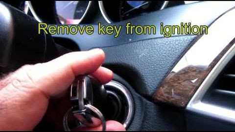 Adding key for Mercedes C200 2013 with AVDI Commander שכפול מפתח מרצדס