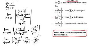 The Ratio Test 1