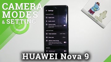 How to Activate Camera Voice Control on HUAWEI Nova 9 - Camera Settings