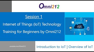 Session 1: Internet of Things (IoT) Technology Training for Beginners by Omni212