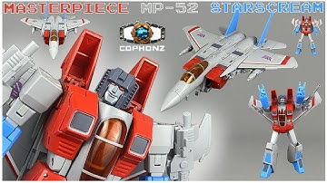 ||Smart transformations|| Masterpiece MP-52 Starscream transformed + showcase! Best one ever!