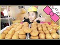 DEEP FRIED CHEESE & POTATO BALLS | MUKBANG