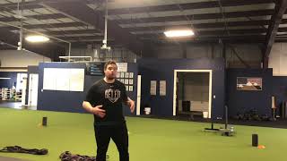 High handle sled bound