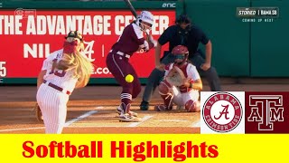 #12 Texas A&M vs #13 Alabama Softball Game 3 Highlights, April 15 2024