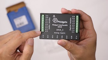 Phidgets InterfaceKit 8/8/8 1018_3 Unboxing