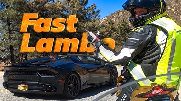 Full Speed Lamborghini Launch! The Sound!