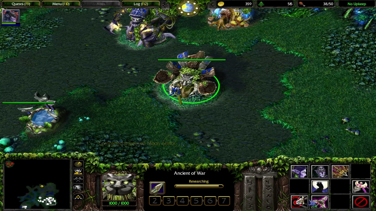 Warcraft 3: Reign of Chaos - Night Elf 06: A Destiny of Flame and Sorrow (Hard)