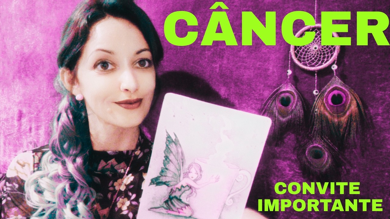 🧚🏻‍♀️♋CÂNCER  O SEU CORAÇÃO NÃO É BAGUNÇA , A LIMPEZA SERA´ BARULHENTA , UM CONVITE ESPECIAL !