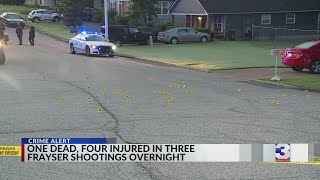 Frayser Shootings Leave 1 Dead 4 Injured Hours Apart