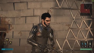 Adam Jensen Can Still Dance (Deus Ex: Mankind Divided)