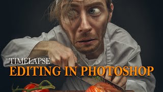 Time laps editing in Photoshop Funny Cook screenshot 5