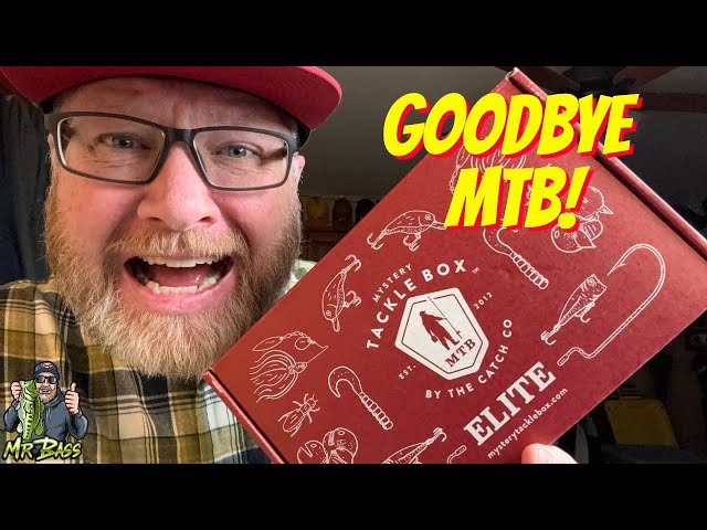 Unboxing the LAST Mystery Tackle Box! IT'S OVER. Farewell MTB