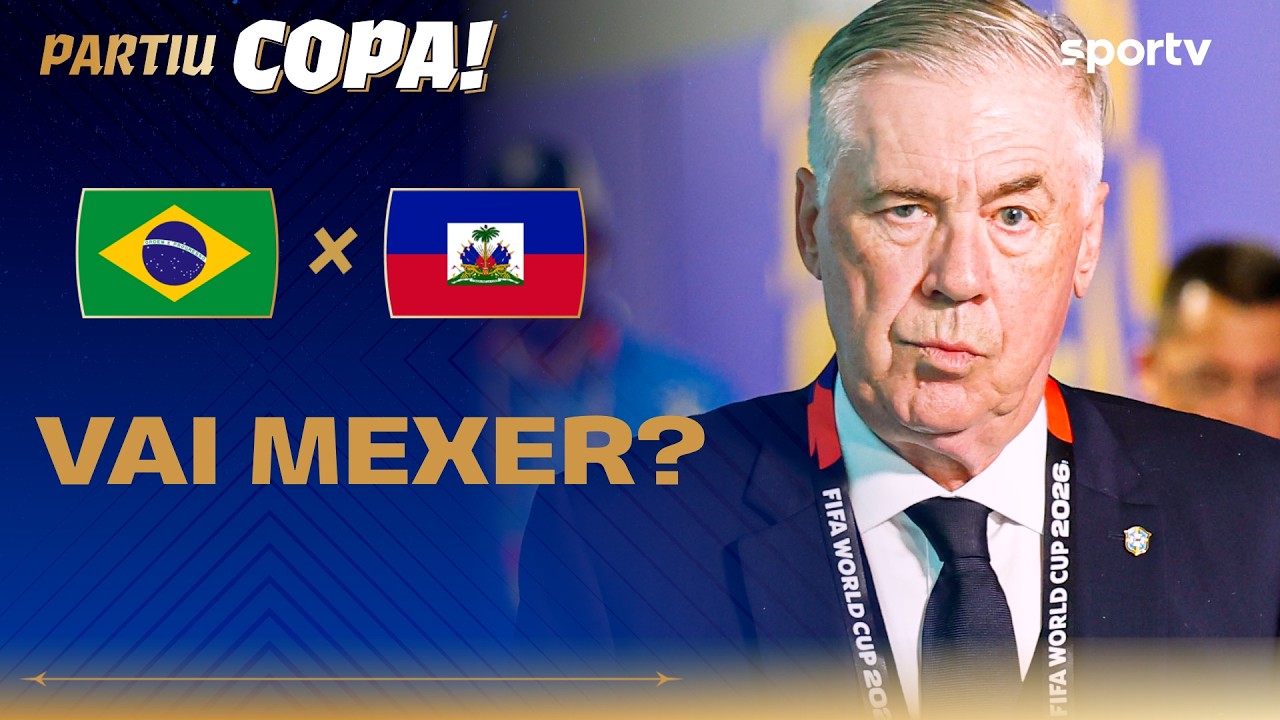 TEREMOS SURPRESAS NA ESCALAÇÃO DA SELEÇÃO CONTRA HAITI? | Partiu Copa | Copa do Mundo 2026 | sportv