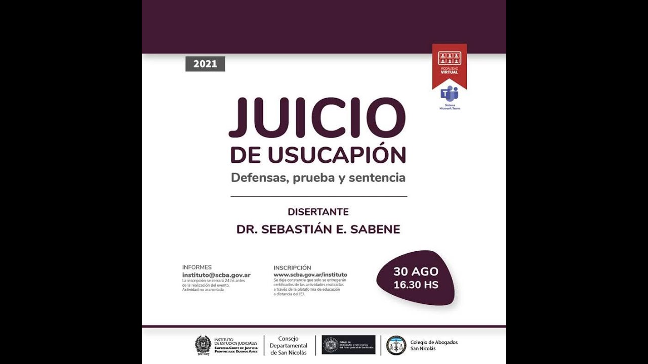 Que Pruebas Se Ofrecen En Un Juicio De Usucapion www.youtube.com