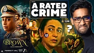 Brown Full Webseries Review | Hindi Review | Crime Thriller | watch elbido 