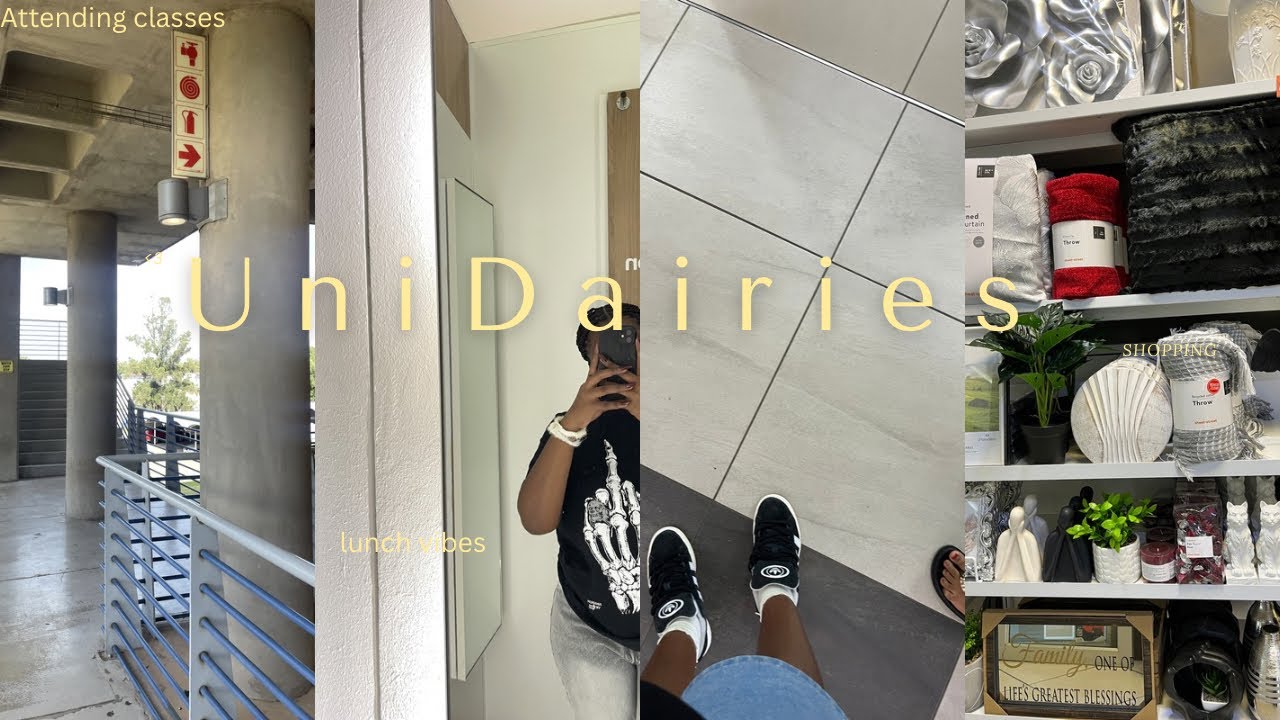 Uni Dairies || Attending lectures | Shopping || Cooking and more