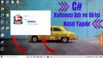 C# ile Kullanıcı Adı ve Şifre Giriş Projesi
