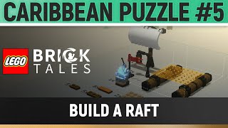 LEGO Bricktales - Build a Raft - Caribbean Puzzle #5 Solution