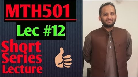 MTH501 :Linear algebra ||short series lecture ||lec #12||urdu hindi lecture ||maths by Zahfran