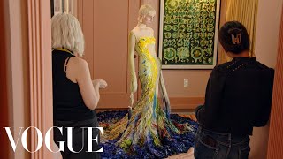 Emma Chamberlain’s Met Gala Dress Fitting | Vogue screenshot 5