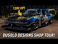 DuSold Designs Shop Tour and crazy Camaro updates!