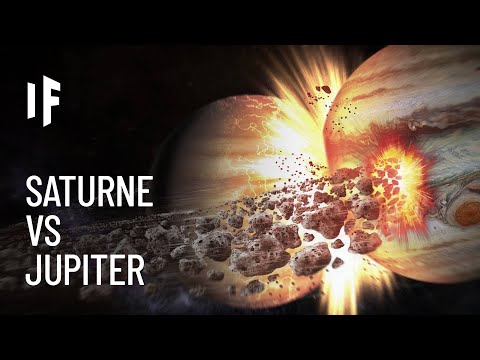 Vidéo: Jupiter et Saturne vont-ils entrer en collision ?