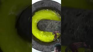 Gold Face Mask ASMR #asmr #facecovering #oddlysatisfying #facemaskcover #melodiesforsoul #shorts