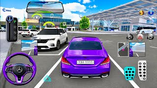 New purple, Mercedes G63 City Driving Test 💜& Bus Terminal Car Parking 😱🚌|3D Driving Class Game 2026 screenshot 5