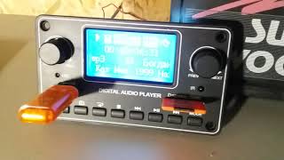 Китайский цифровой модуль: USB/SD/FM(stereo)/AUX/Bluetooth/Remote control.