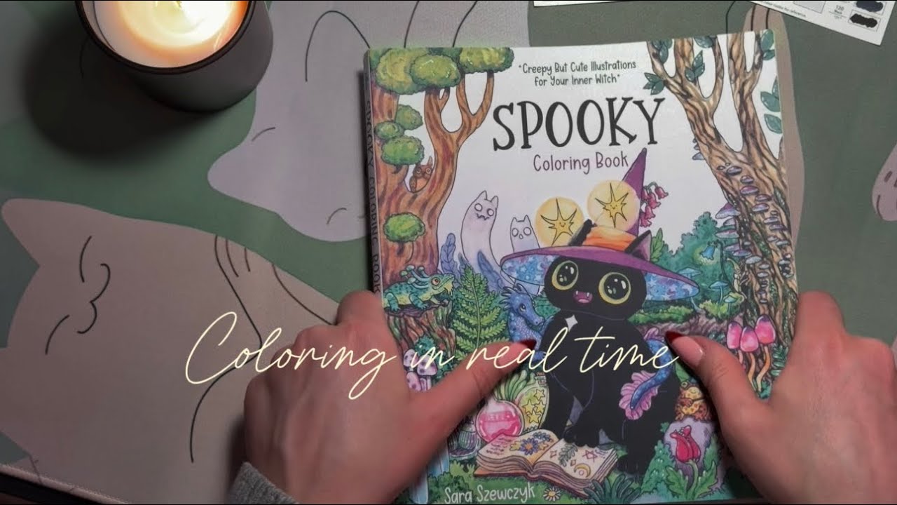 Cozy Coloring | Spooky Coloring Book