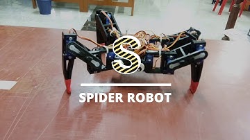 Spider Robot using Arduino | BCTLABS