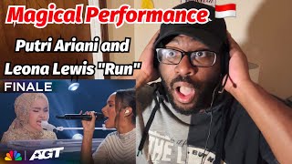 Putri Ariani and Leona Lewis deliver a stunning performance of "Run" | Finale | AGT 2023 | REACTION!