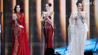 Who had the best answers in Miss Universe 2025 top 5 QA by random judges in 8K UltraHd