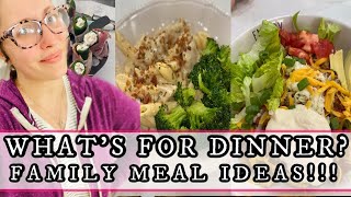 What’s For Dinner? 5 Family Meal Ideas 