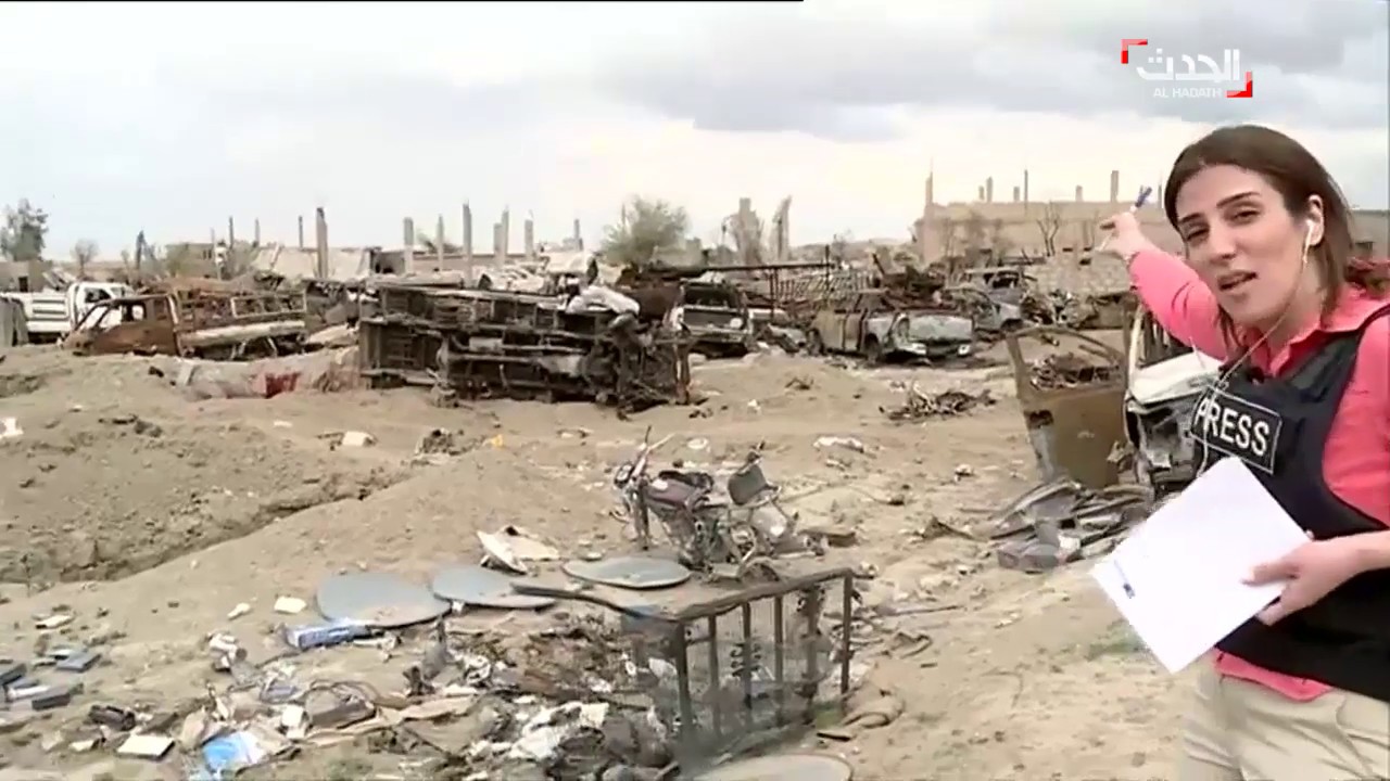 شاهد على ماذا عثرت مراسلة الحدث في الباغوز؟