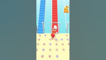 bridge race game level 120 #shorts #trending #viral #short