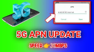 5G Network Beta Testing Apn Settings in 5G Internet Speed Android Phone screenshot 2